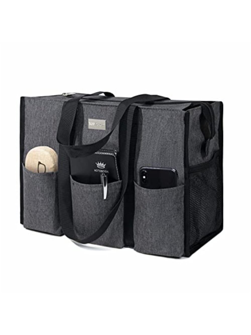 TOPDesign Water Resistant Tote Bag 13 Pockets 16L Travel Work